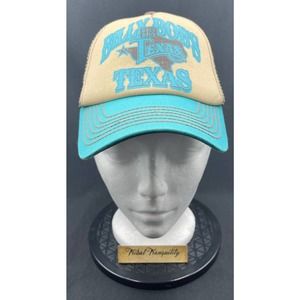 Billy Bob's Texas Cap Hat Adjustable Trucker Style Like New